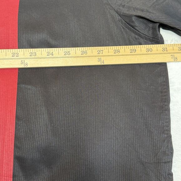 The Havanera Company Men's Shirt Size 3XLT Bowling Button Up Shirt Black Red - Picture 12 of 16